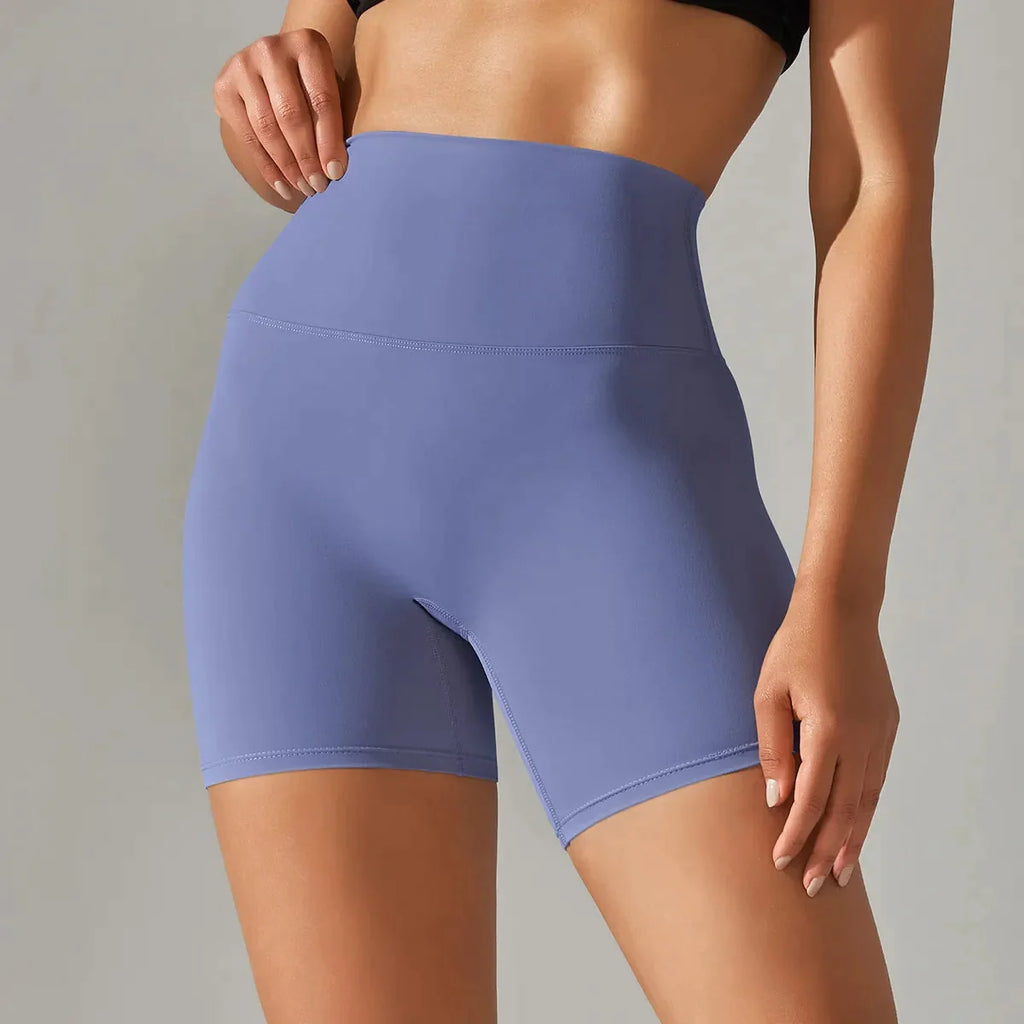 Short de Yoga Taille Haute Extensible et Respirant